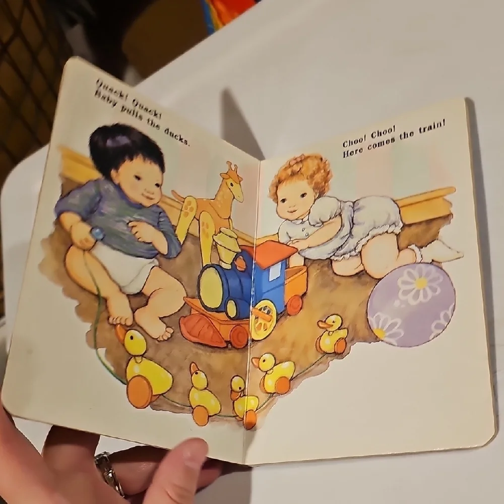 Tiny Tot's Toys Learning Book - Yellow Cover